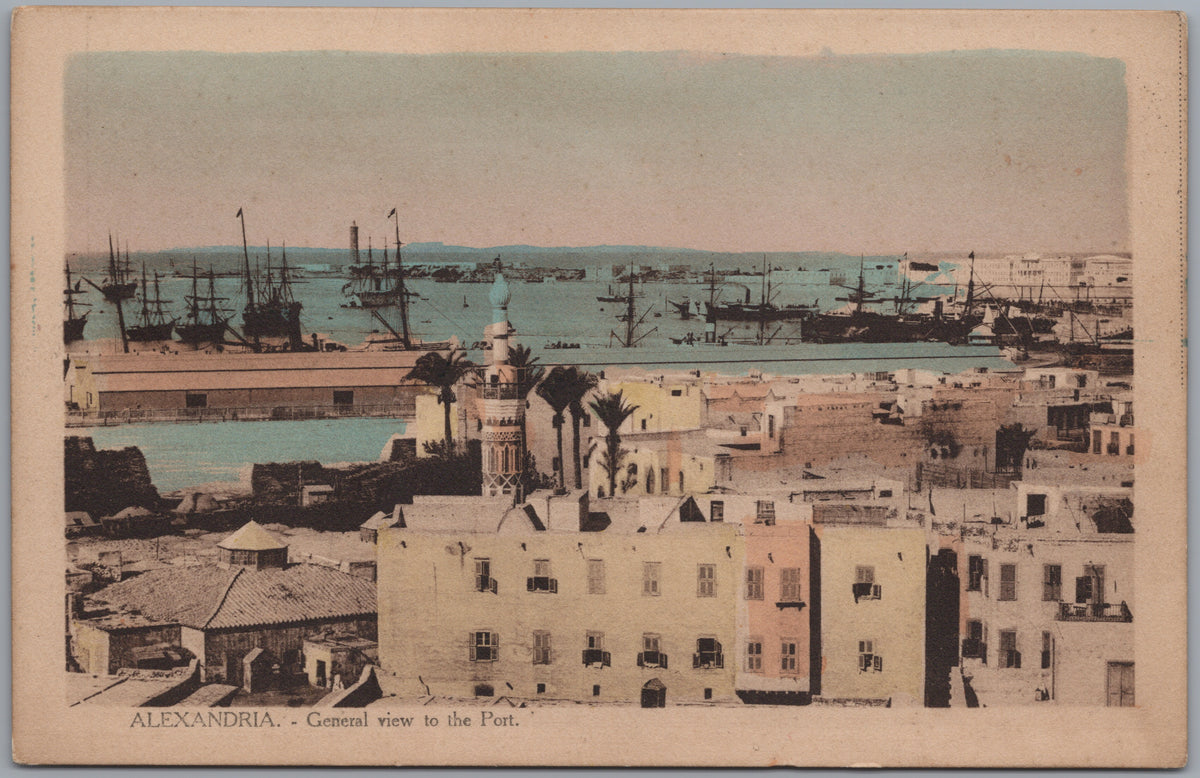 PC01173 | P18 | Alexandria — City Rooftops and Harbour — front