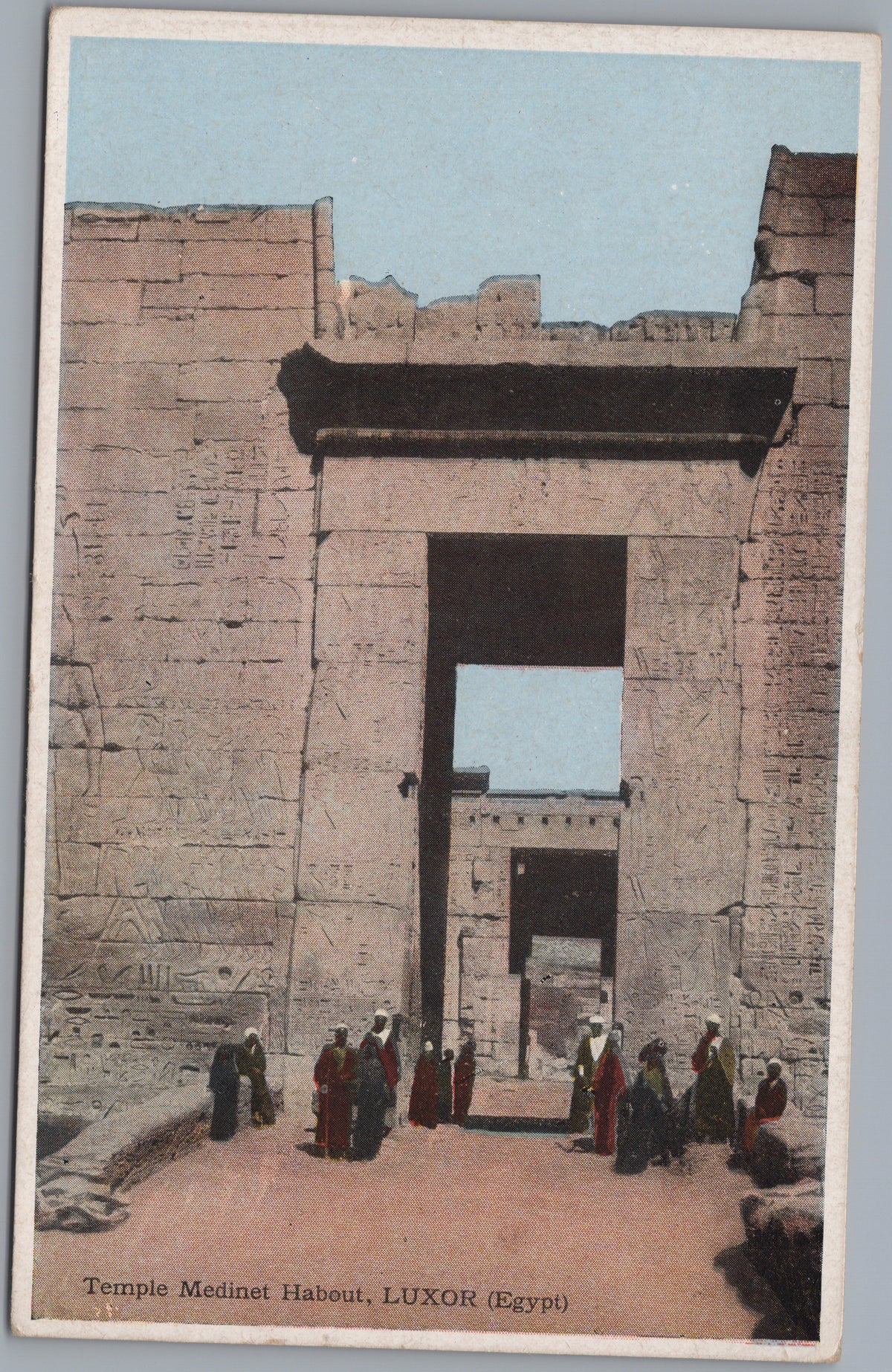 PC01185 | P19 | Egypt — Monumental Temple Gateway — front