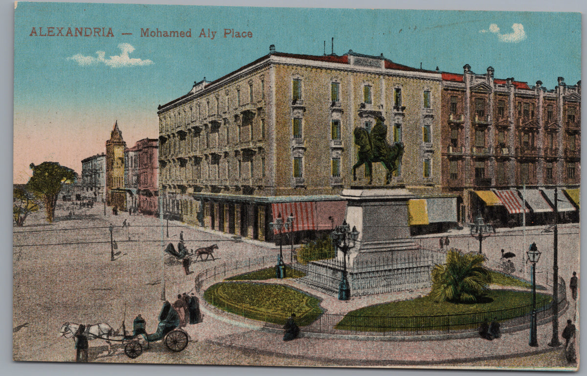 PC01213 | P22 | Alexandria — Muhammad Ali Square — front