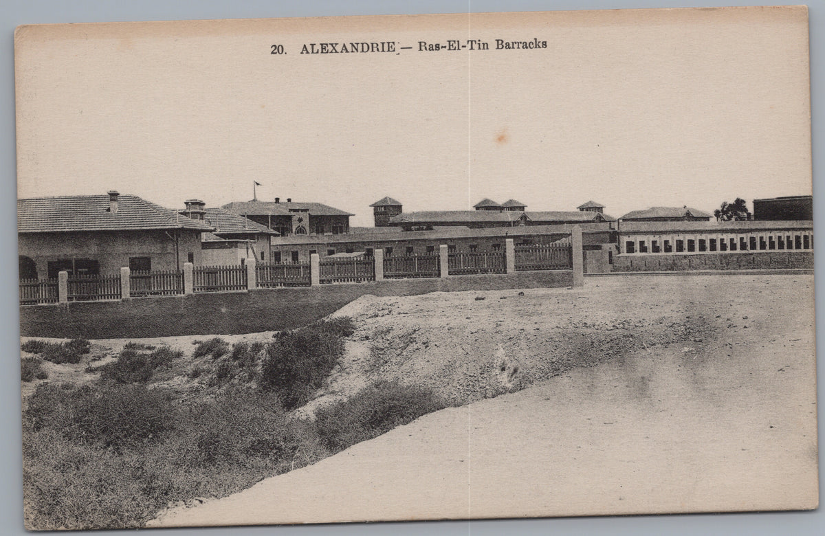 PC01223 | P23 | Alexandria — Ras el Tin Barracks — front