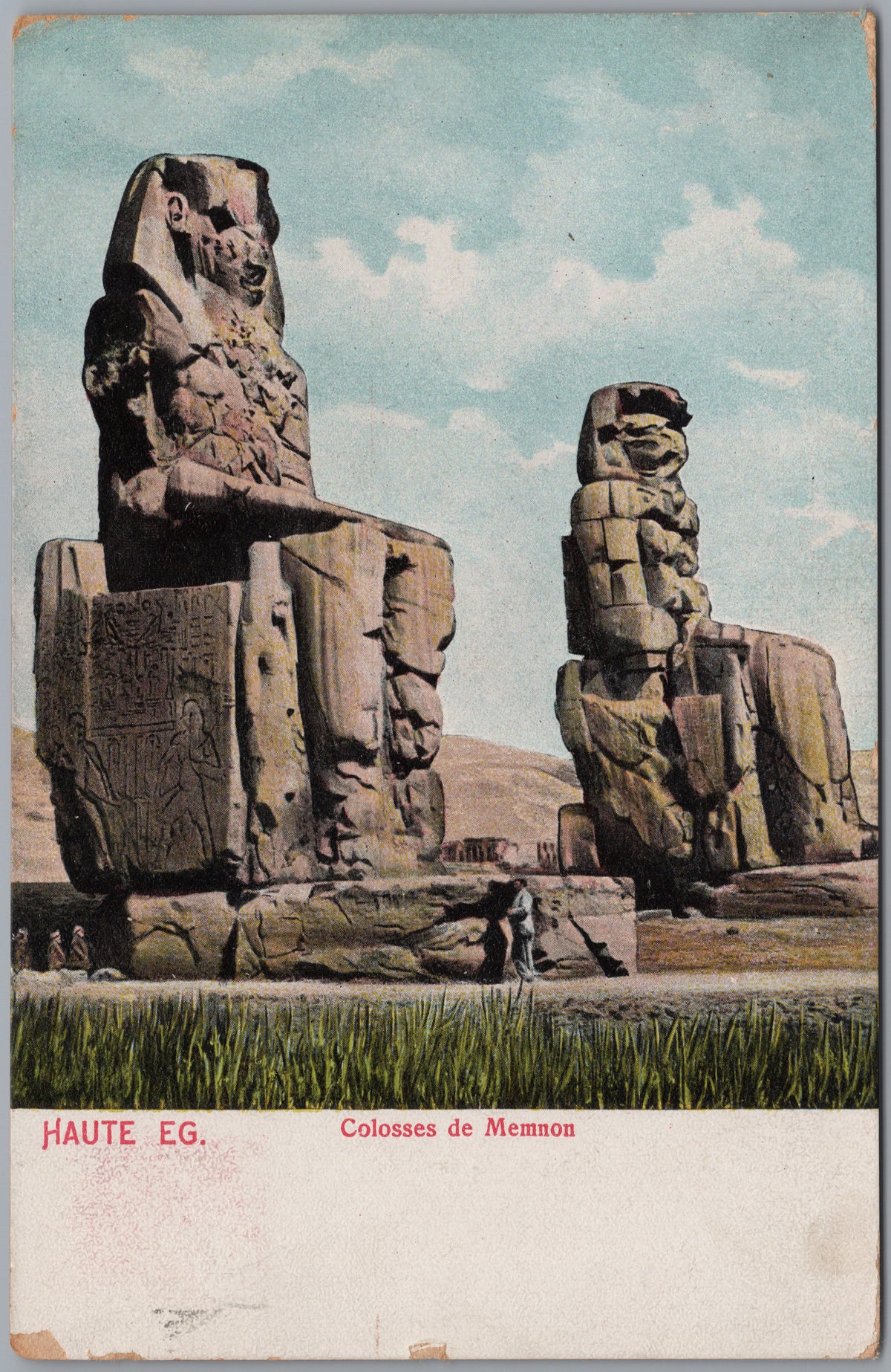 PC01247 | P25 | Luxor — The Colossi of Memnon — front