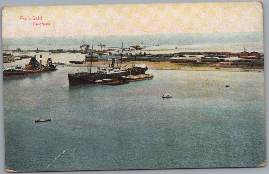 Port Said — Ships in the Harbour