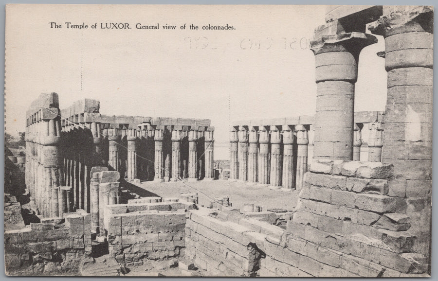 Luxor — Temple Colonnade and Ruins