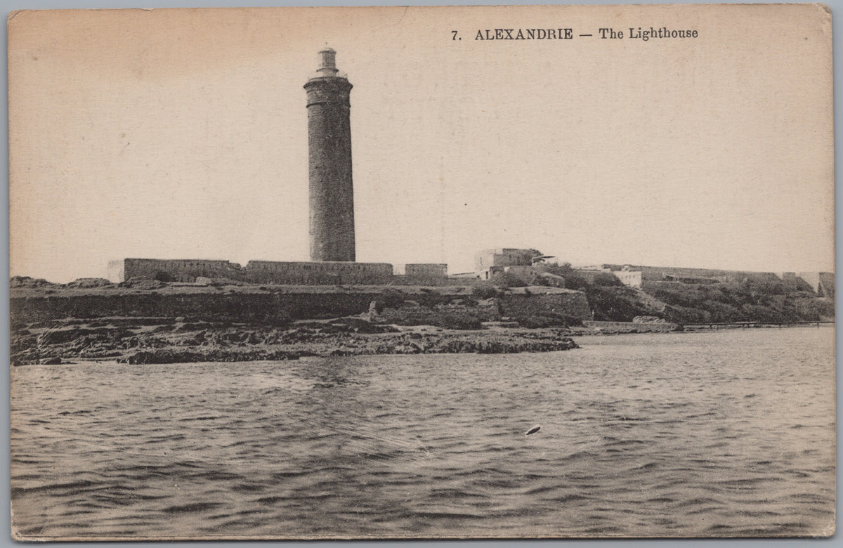 PC01312 | P32 | Alexandria — Lighthouse from the Water — front