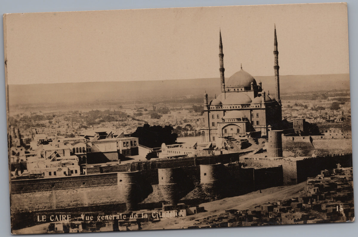 PC01332 | P34 | Cairo — Citadel above the City — front