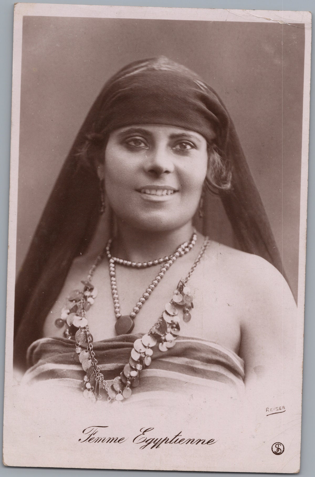 PC01359 | P36 | Egypt — Smiling Studio Portrait — front