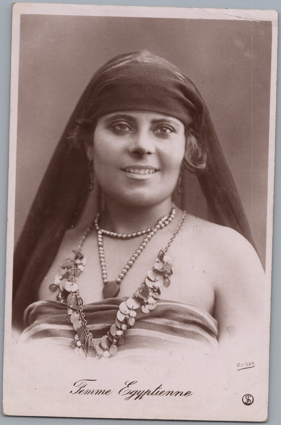 Egypt — Smiling Studio Portrait