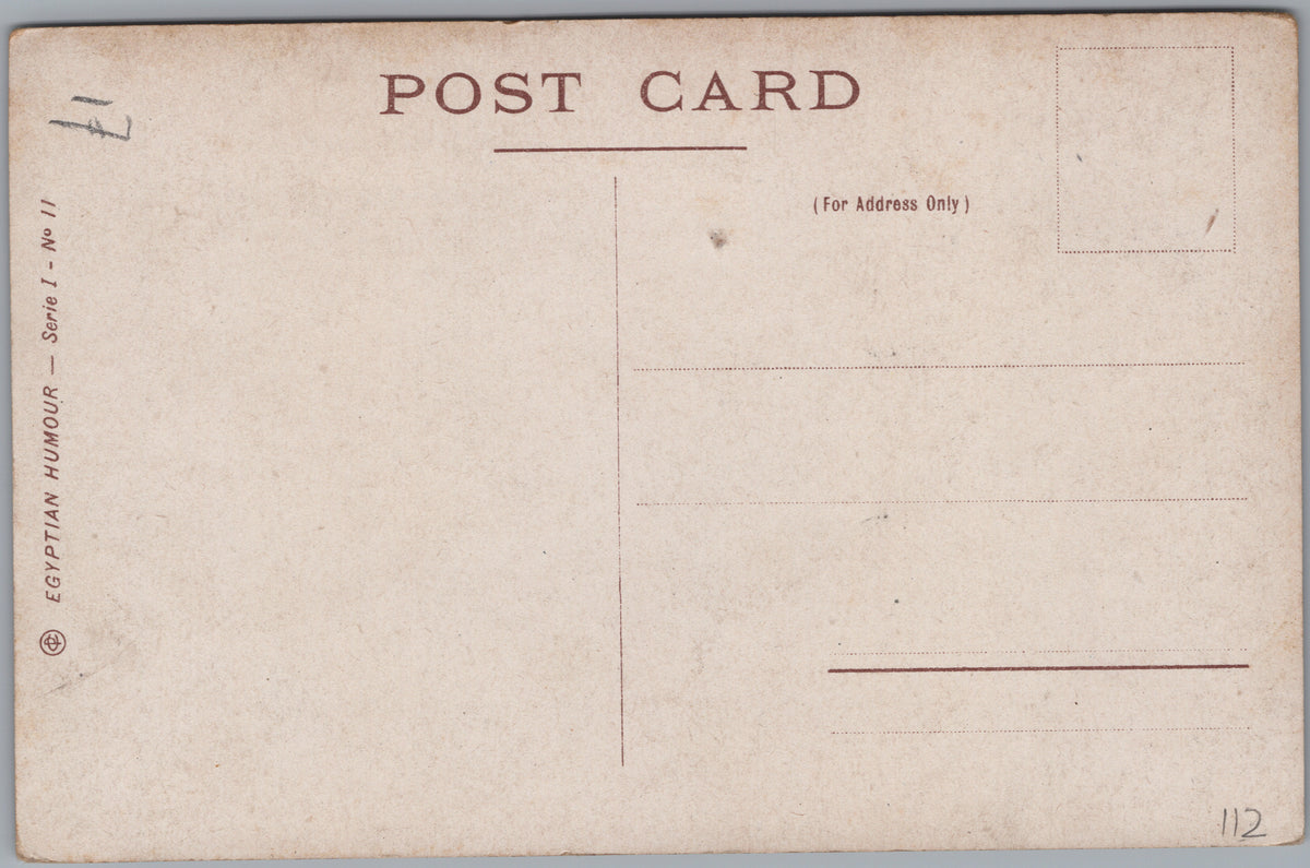 PC01372 | P38 | Egypt — Illustrated Fortune Teller — reverse
