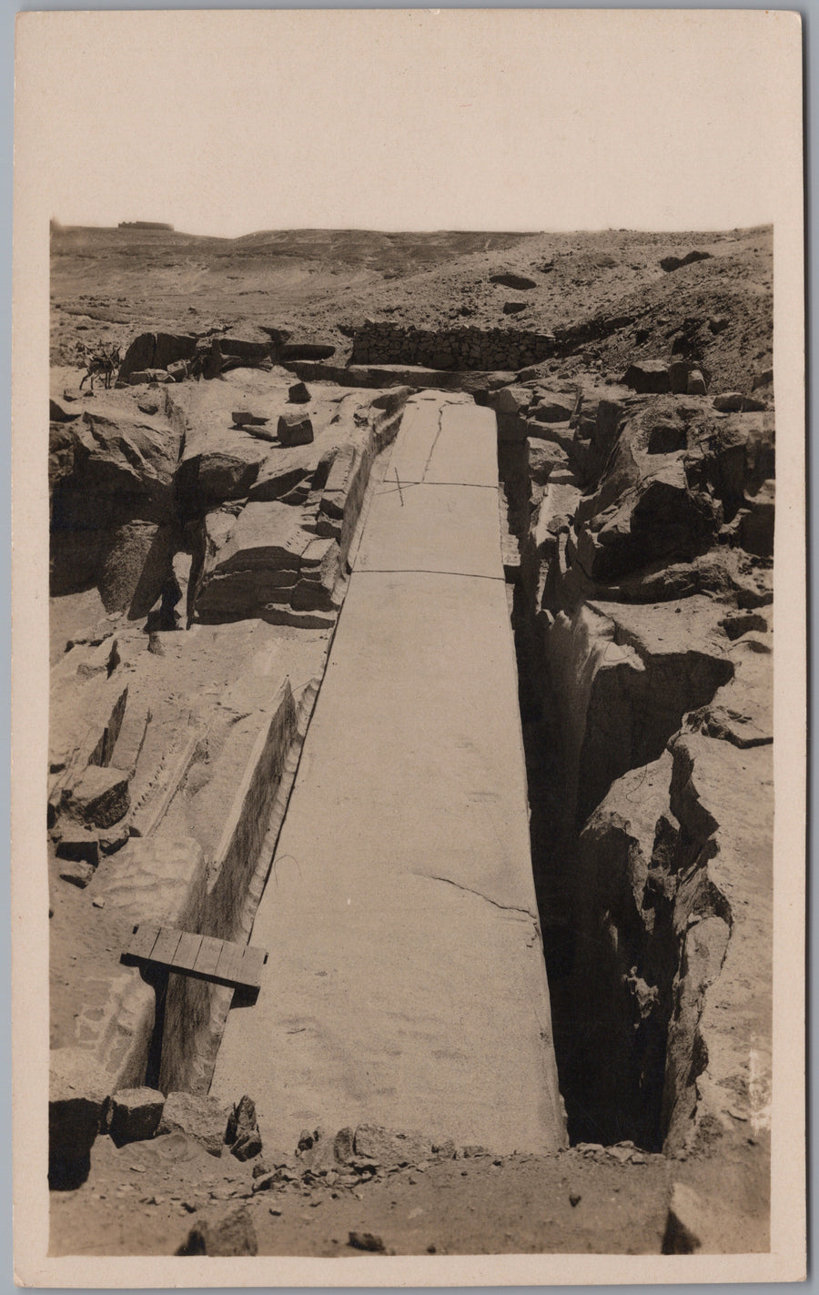 Aswan — Unfinished Obelisk in the Quarry