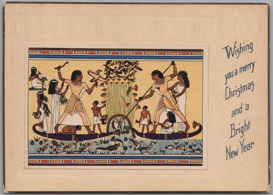 Thebes — Menna Chapel Scene Christmas Greeting