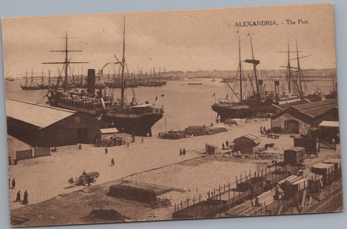 PC01401 | P41 | Alexandria — Harbour Panorama — front