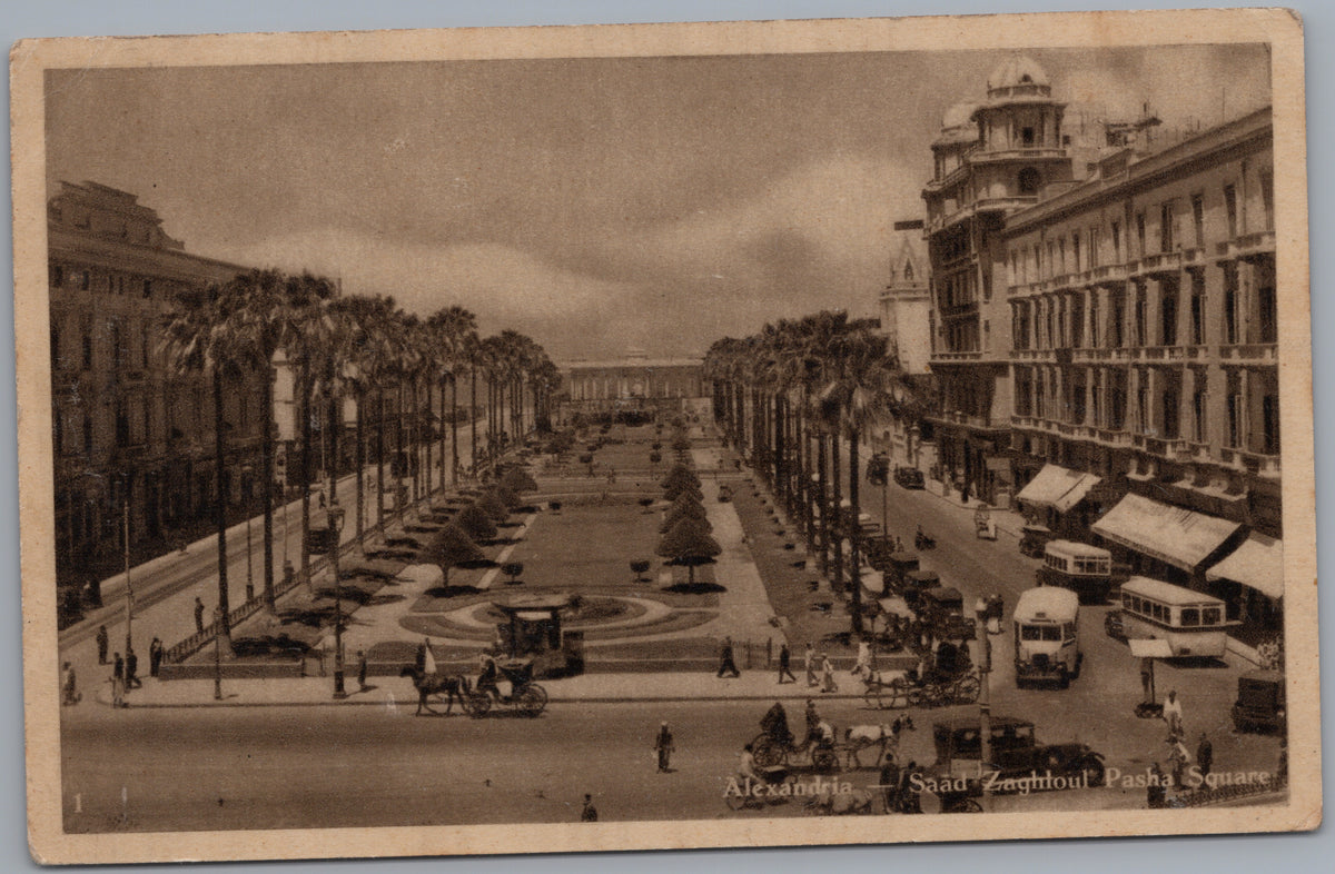 PC01404 | P41 | Alexandria — Gardens and Avenue — front