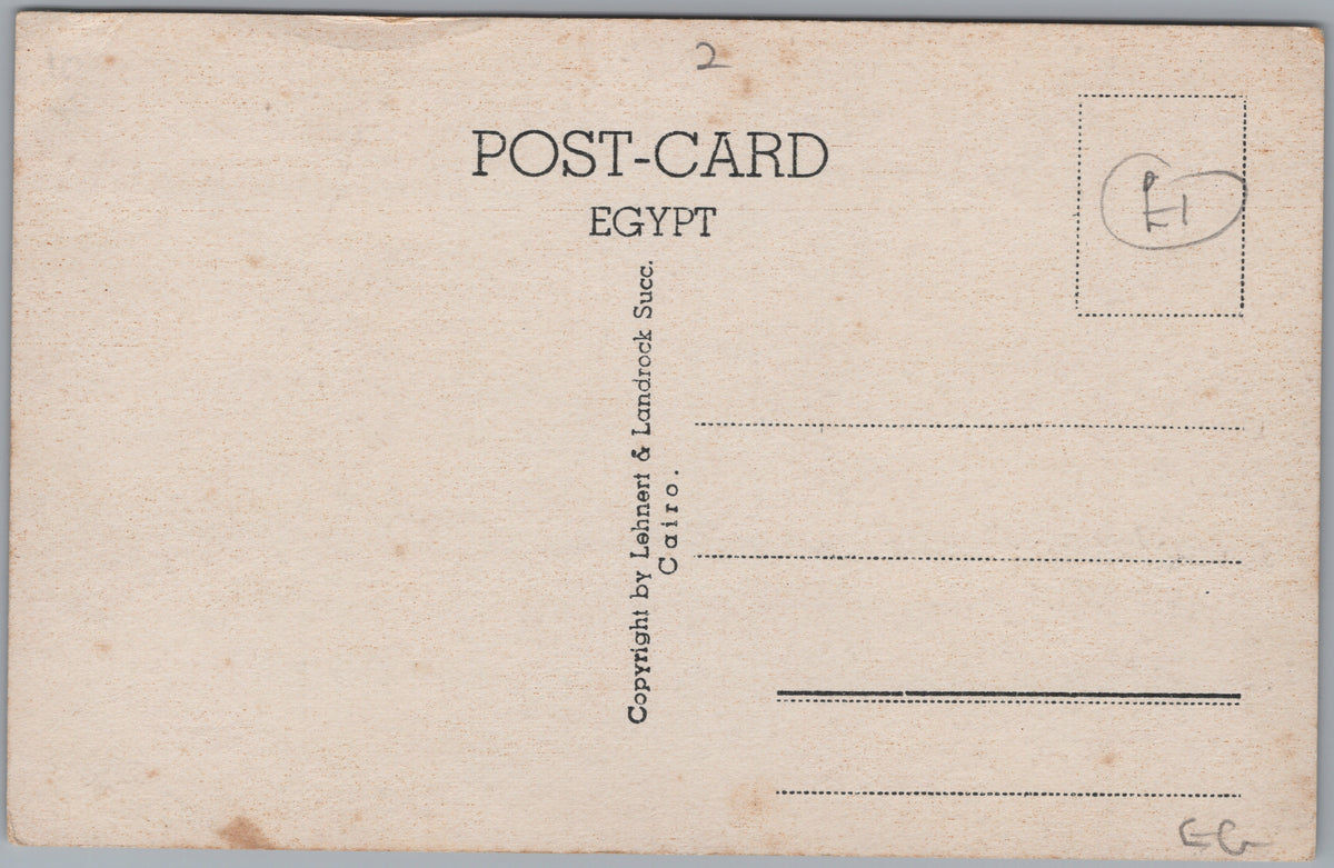 PC01405 | P41 | Alexandria — Promenade and Buildings — reverse