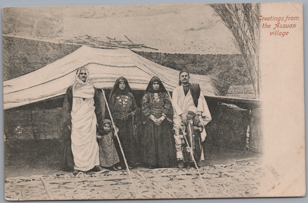 PC01410 | P41 | Location unconfirmed — Group beside a Tent — front