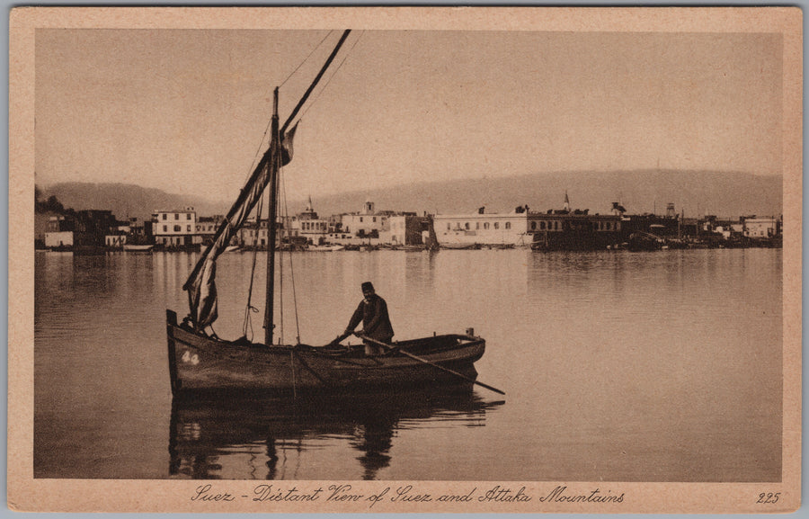 Suez — Sailing Boat by the Waterfront