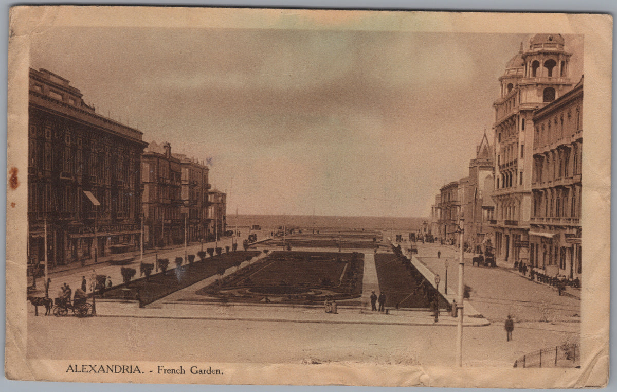 PC01419 | P42 | Alexandria — French Gardens — front