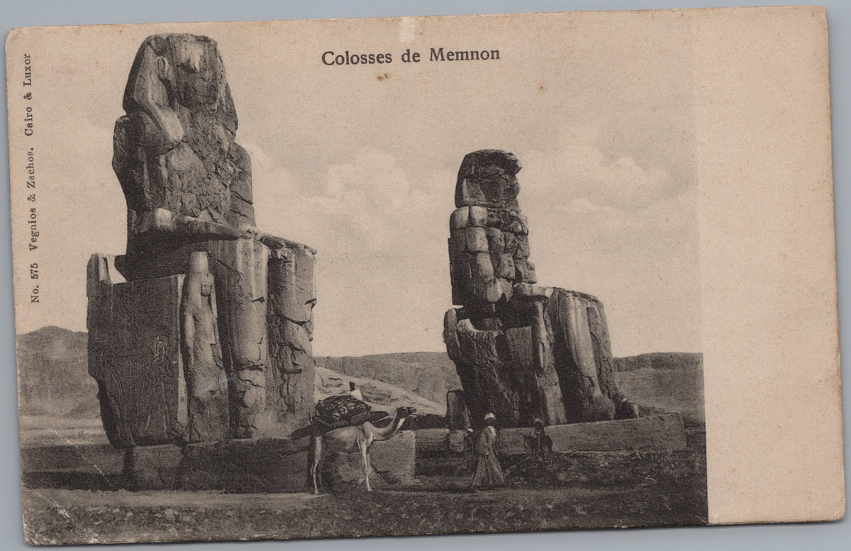 PC01423 | P43 | Luxor — Colossi of Memnon — front