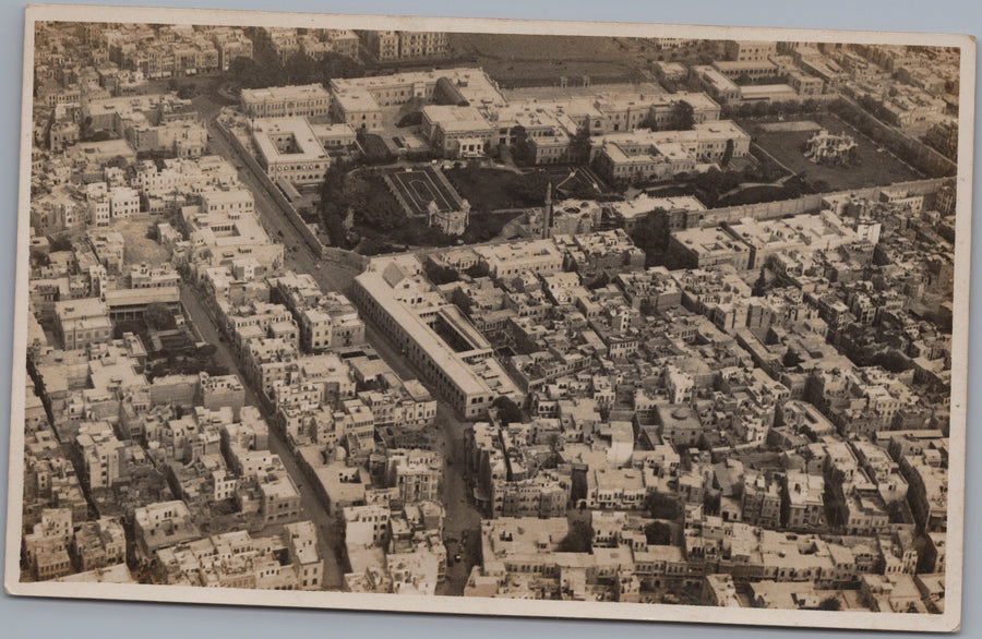 Egypt — Aerial City View and Palace Grounds