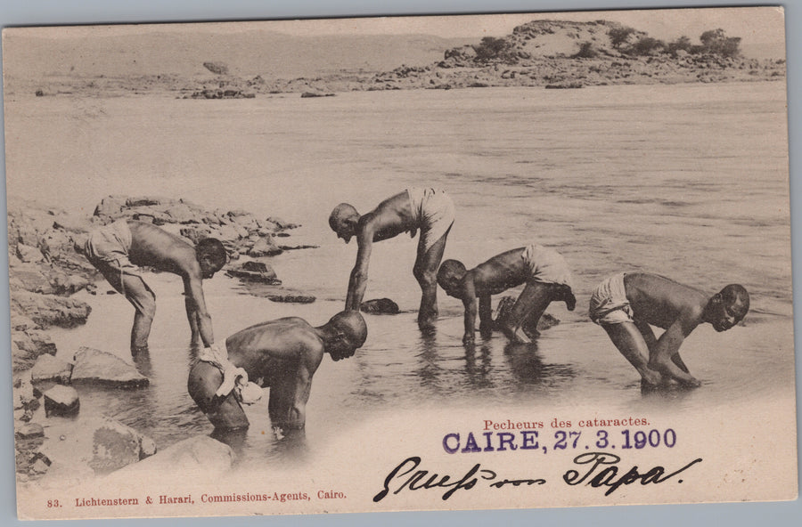 Egypt — Fishermen at the Cataracts