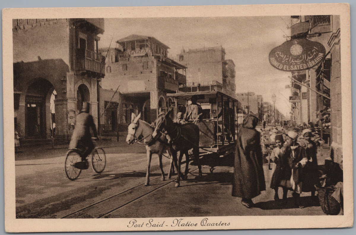 PC02106 front — Horse-Drawn Tram in the Arab Quarter