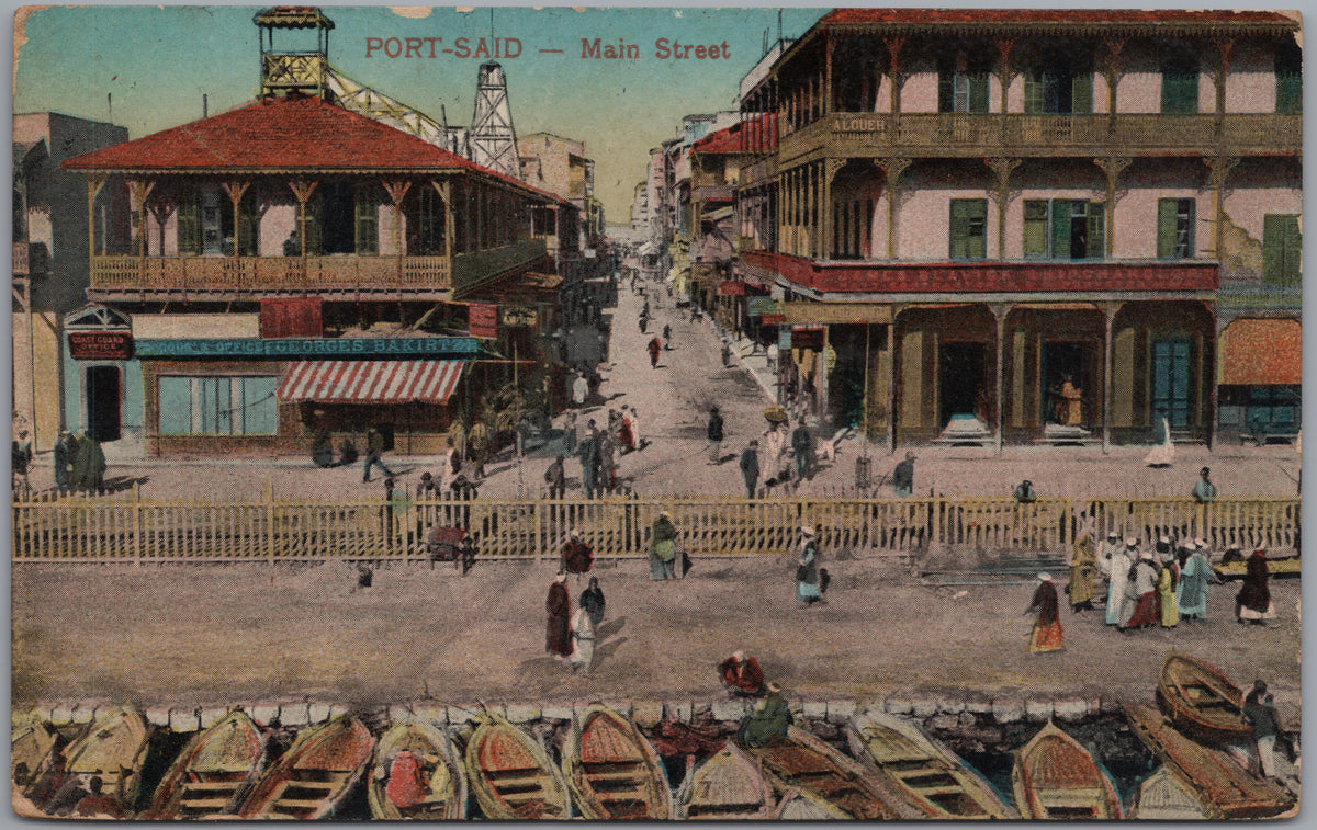 PC02108 front — Main Street and Waterfront Boats