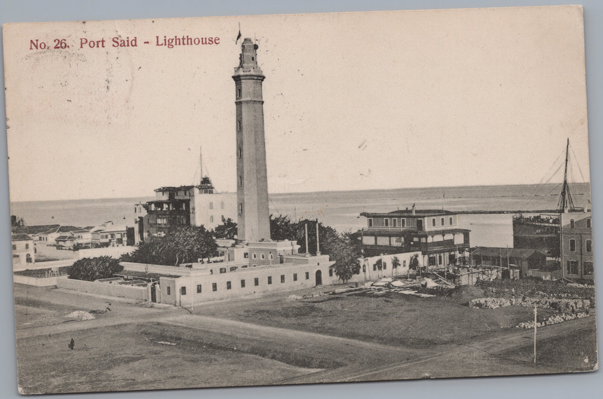 PC02116 front — Lighthouse and Surrounding Buildings