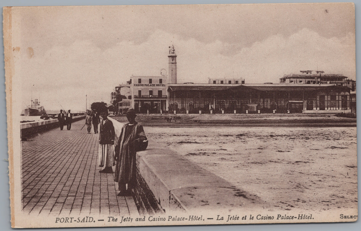PC02149 front — Jetty and Casino Palace Hotel