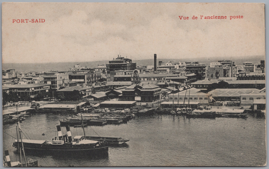 Port Said — Waterfront View of the Old Post Office