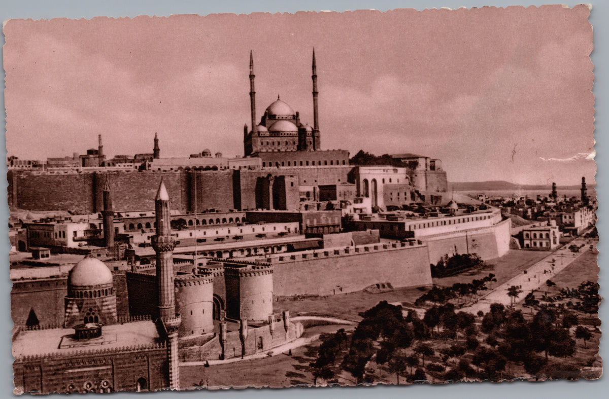 PC02251 front — Citadel and Mohamed Ali Mosque