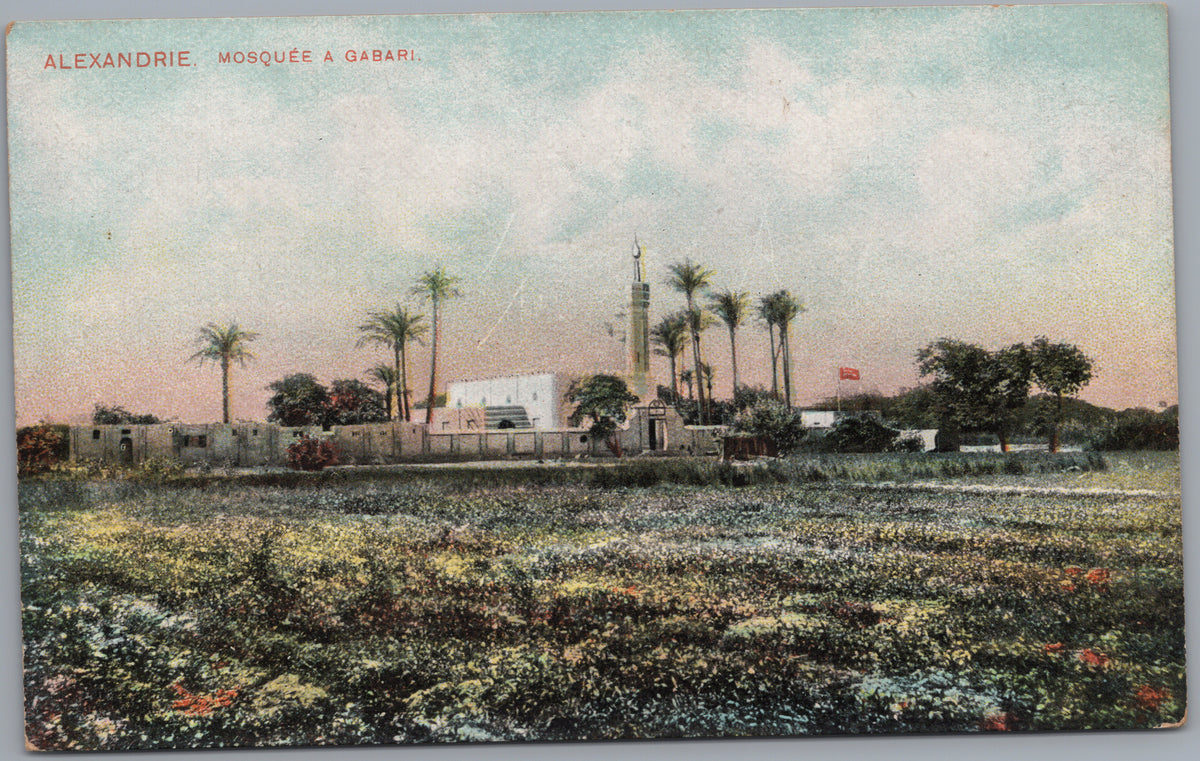 PC02259 front — Gabbari Mosque and Palms