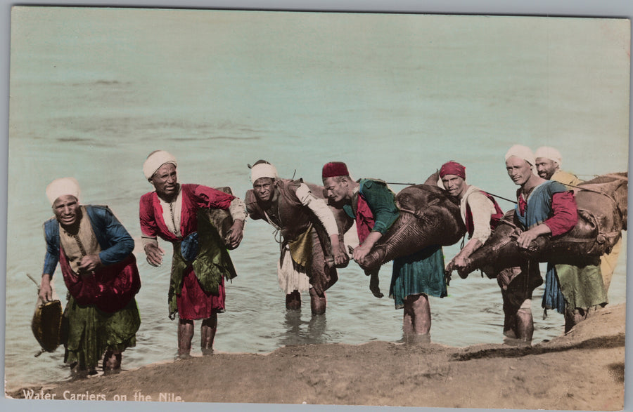 Egypt — Water Carriers on the Nile
