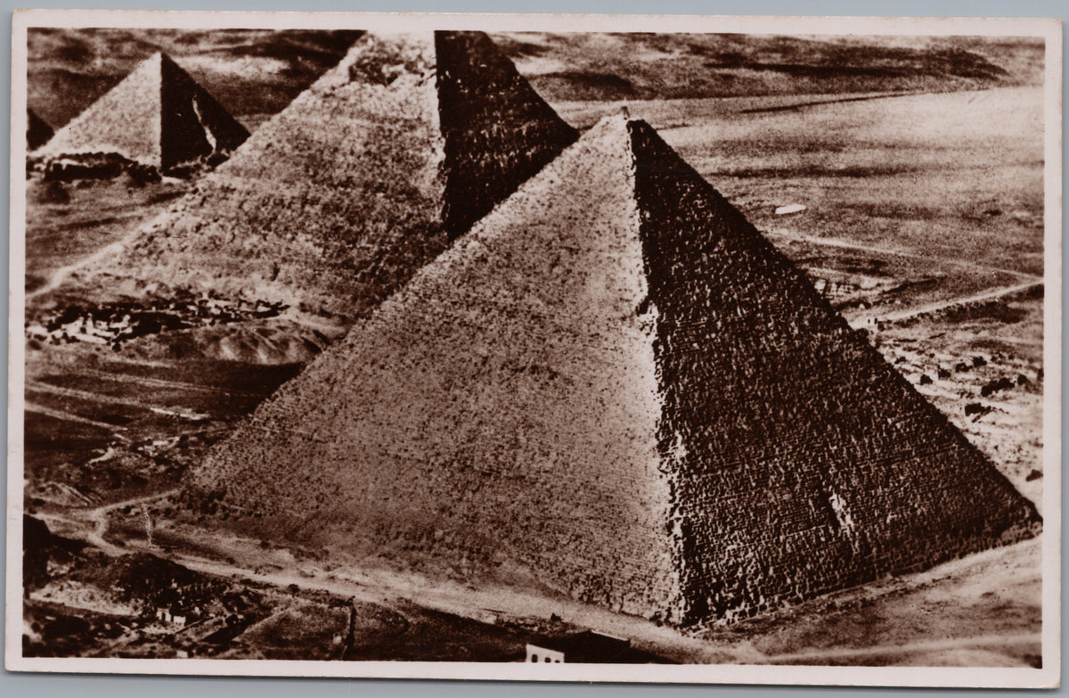 PC02309 front — Aerial View of the Three Pyramids