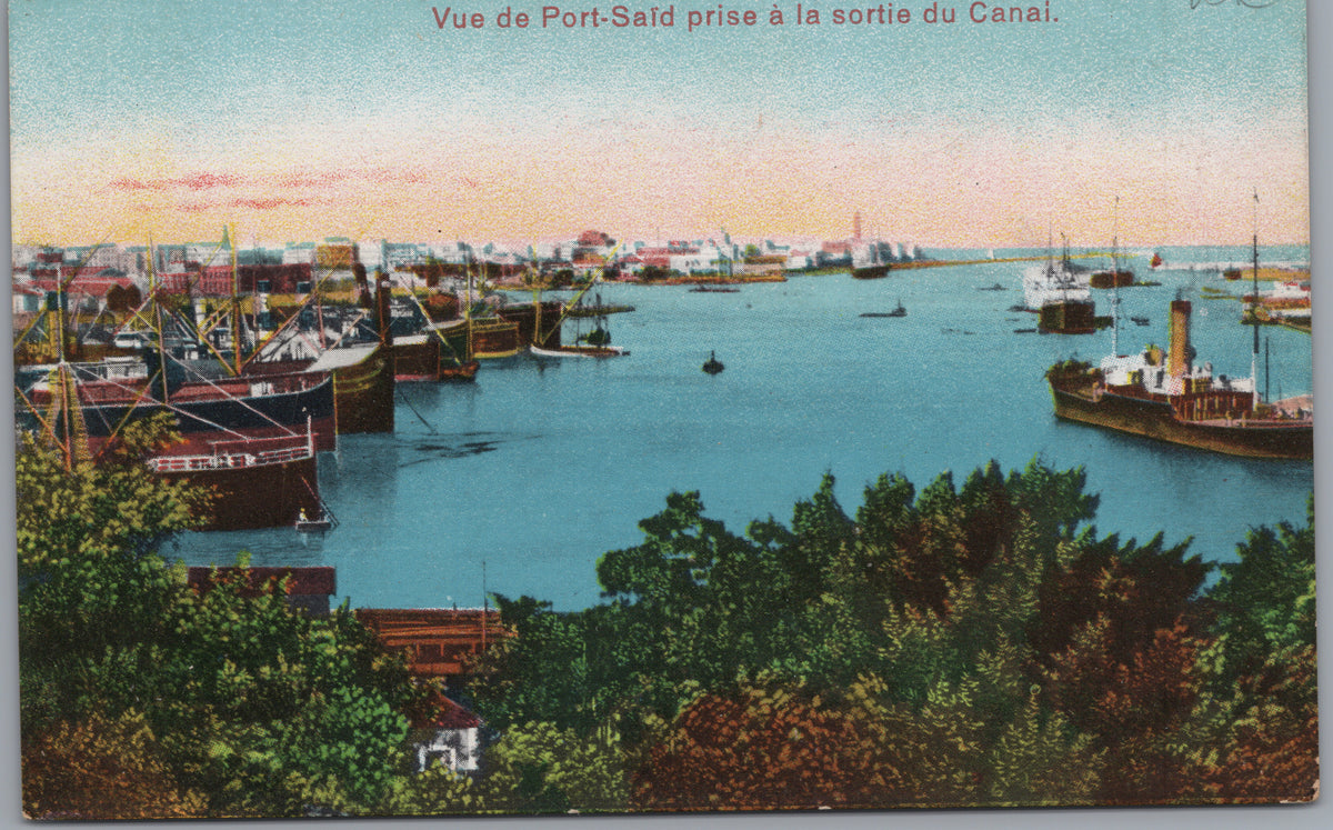 PC02314 front — Harbour Panorama at the Canal Exit