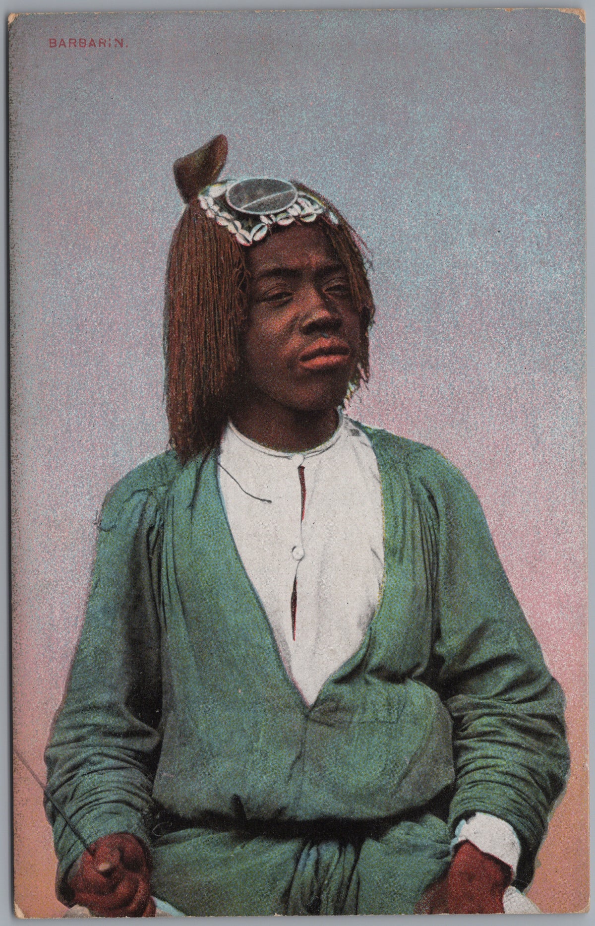 PC02332 front — Portrait of a Man in a Green Garment
