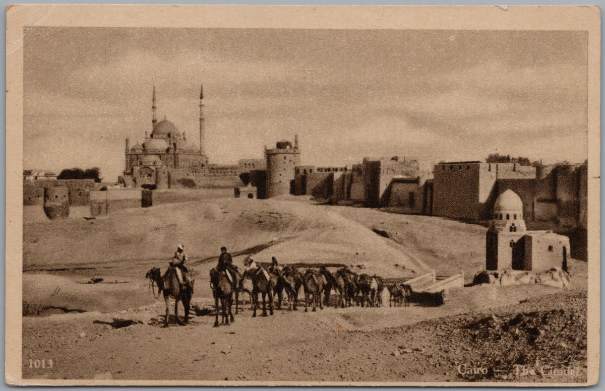 PC02336 front — Camel Caravan before the Citadel