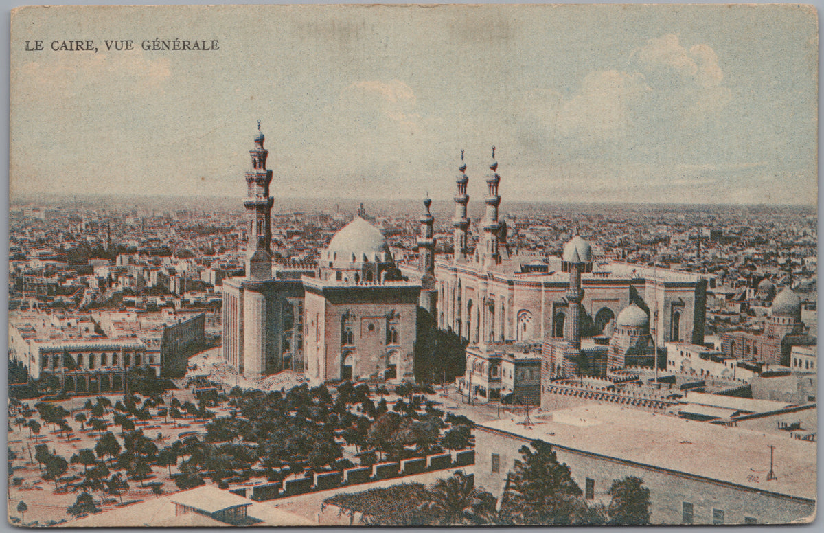 PC02339 front — Coloured City Panorama with Mosques