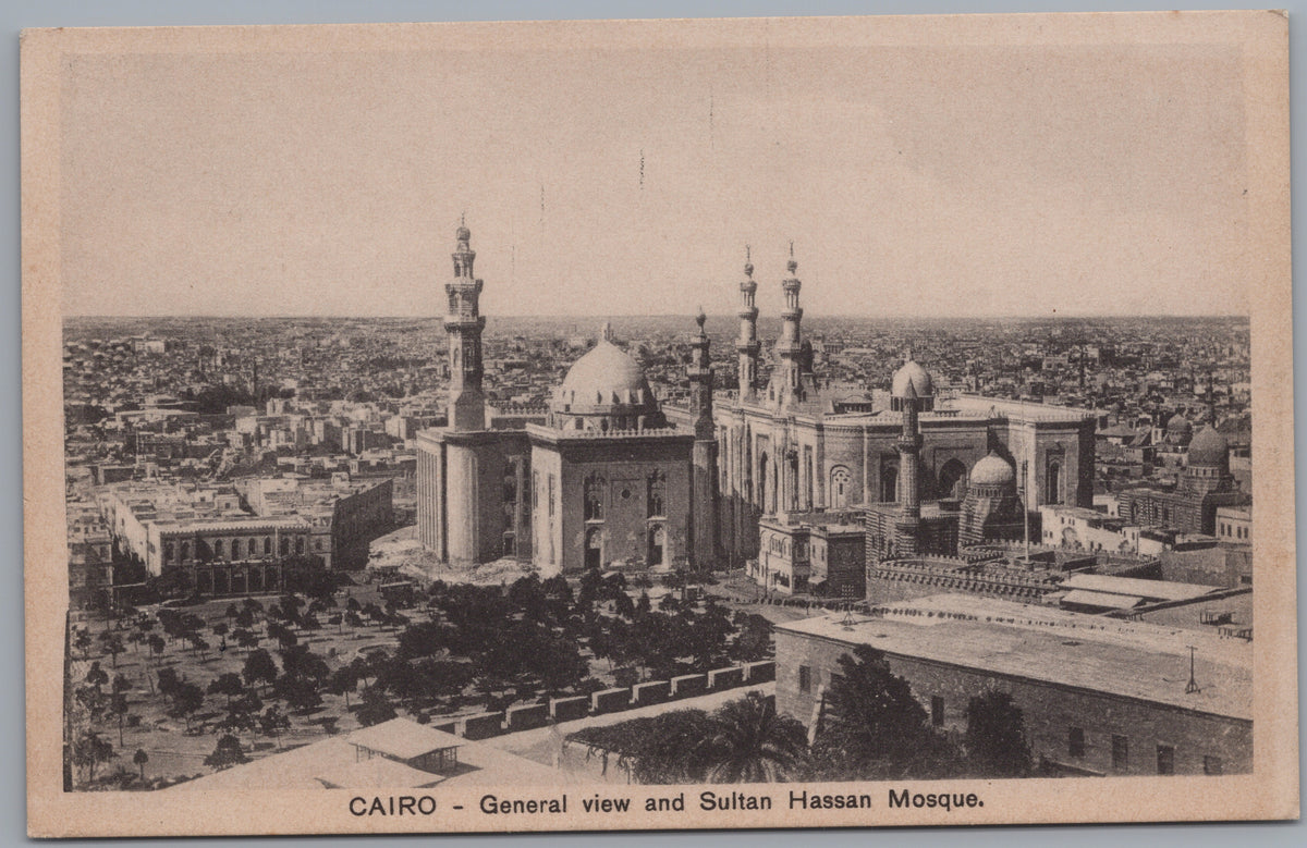PC02341 front — General View and Sultan Hassan Mosque
