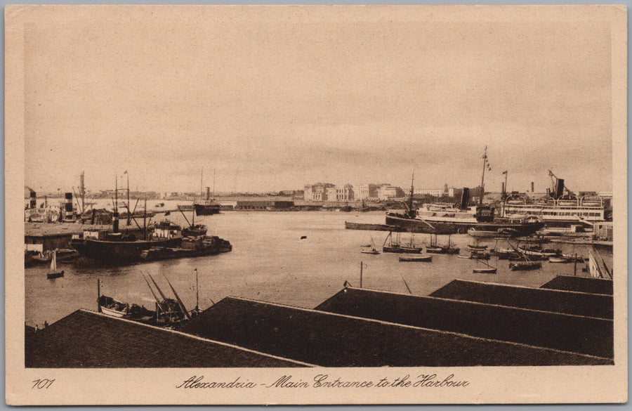 Alexandria — Main Entrance to the Harbour