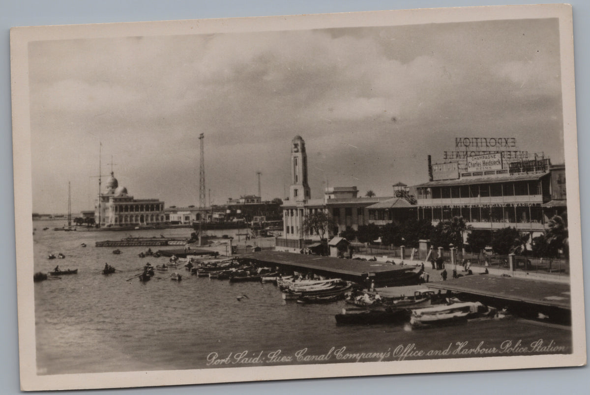 PC02372 front — Canal Company Office and Harbour Police Station