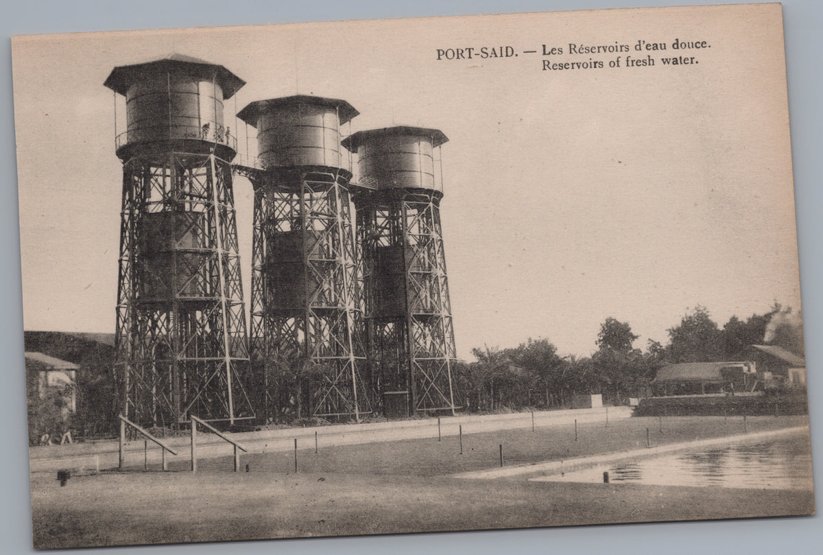 PC02387 front — Fresh-Water Reservoir Towers