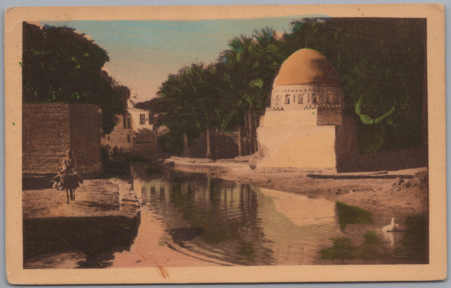 El Marg — Sheikh's Tomb beside a Waterway
