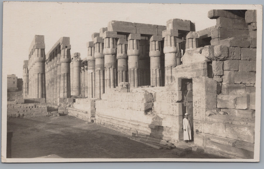 Luxor — Papyrus Columns of Luxor Temple