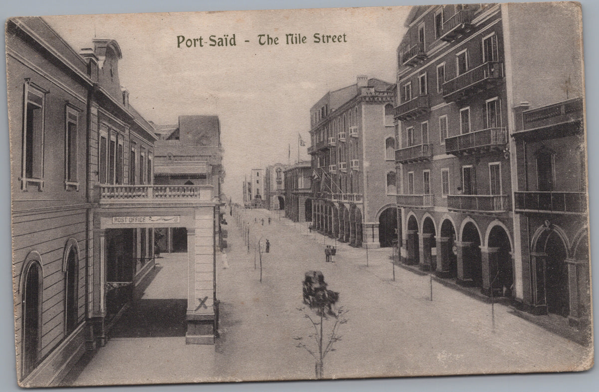 PC02430 front — Nile Street and Arcaded Buildings