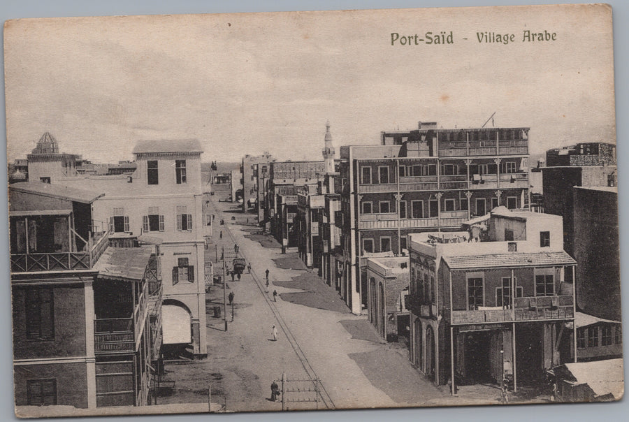Port Said — Street through the Arab Quarter