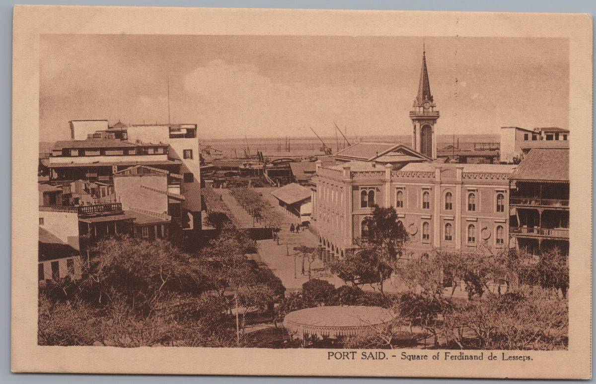 PC02448 front — Ferdinand de Lesseps Square
