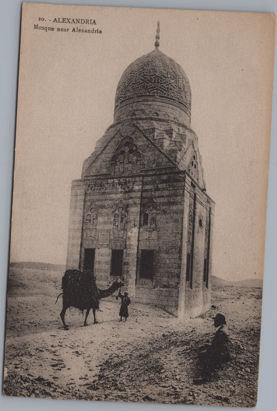 Alexandria — Domed Monument with Camel and Figures